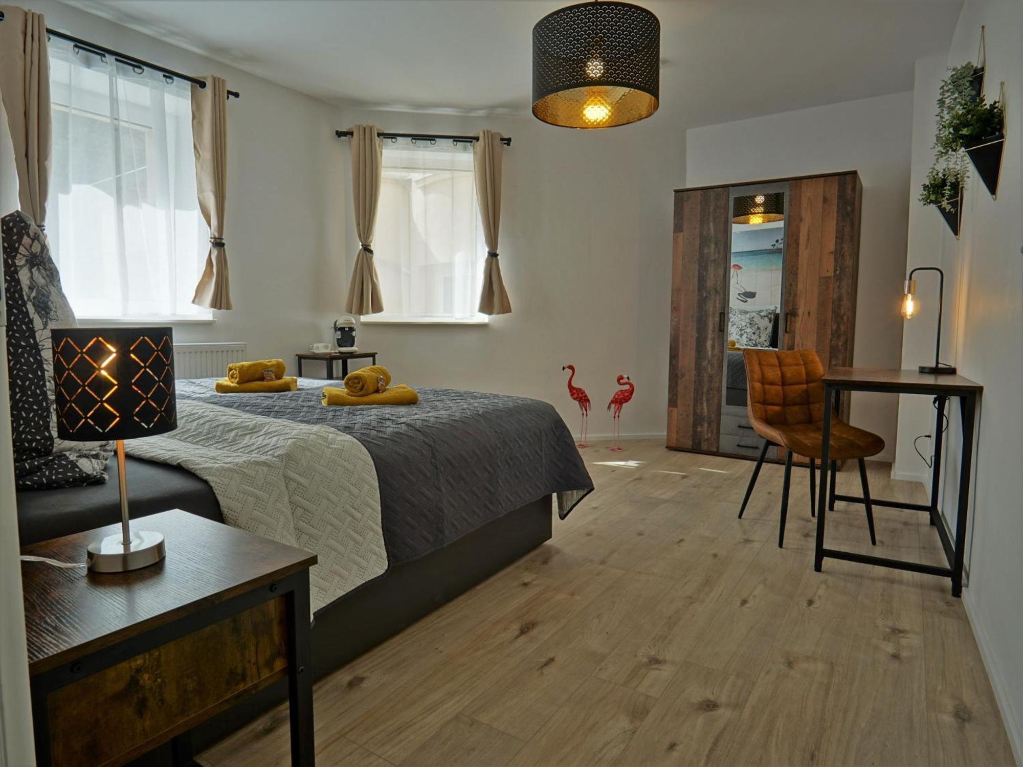 "Hogulu" Brandenburg, Balkon, Neustadt, Kueche, Wassernaehe - Parkplatz Inklusive Lägenhet Brandenburg  Rum bild